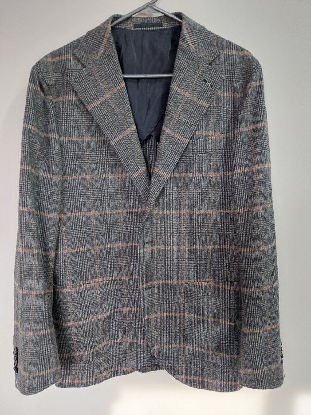 Spier and Mackay Amicale Cashmere-Wool Neapolitan Slim Sport Coat Size 42 NWOT